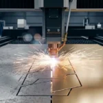 Yalova OSB Lazer Kesim Fabrikası - Siyah Sac ve DKP Levhaların ±0.1 mm Hassasiyetle Çapaksız Fiber Lazer Kesim Süreci ve Metalurjik Dokusu